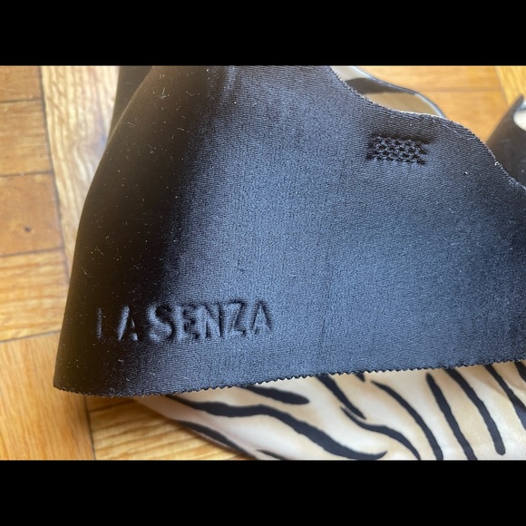 LaSenza black and beige zebra printing bra#B5LS - Picture 4 of 7